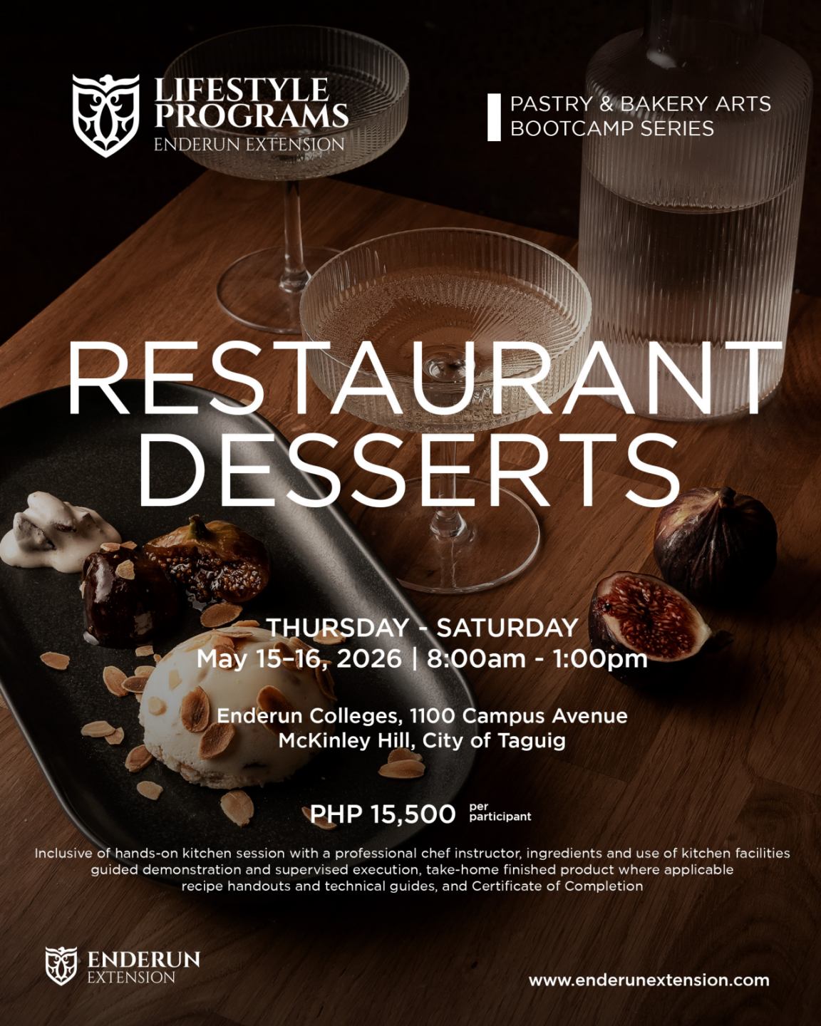 Pastry Bootcamp Series: Restaurant Desserts