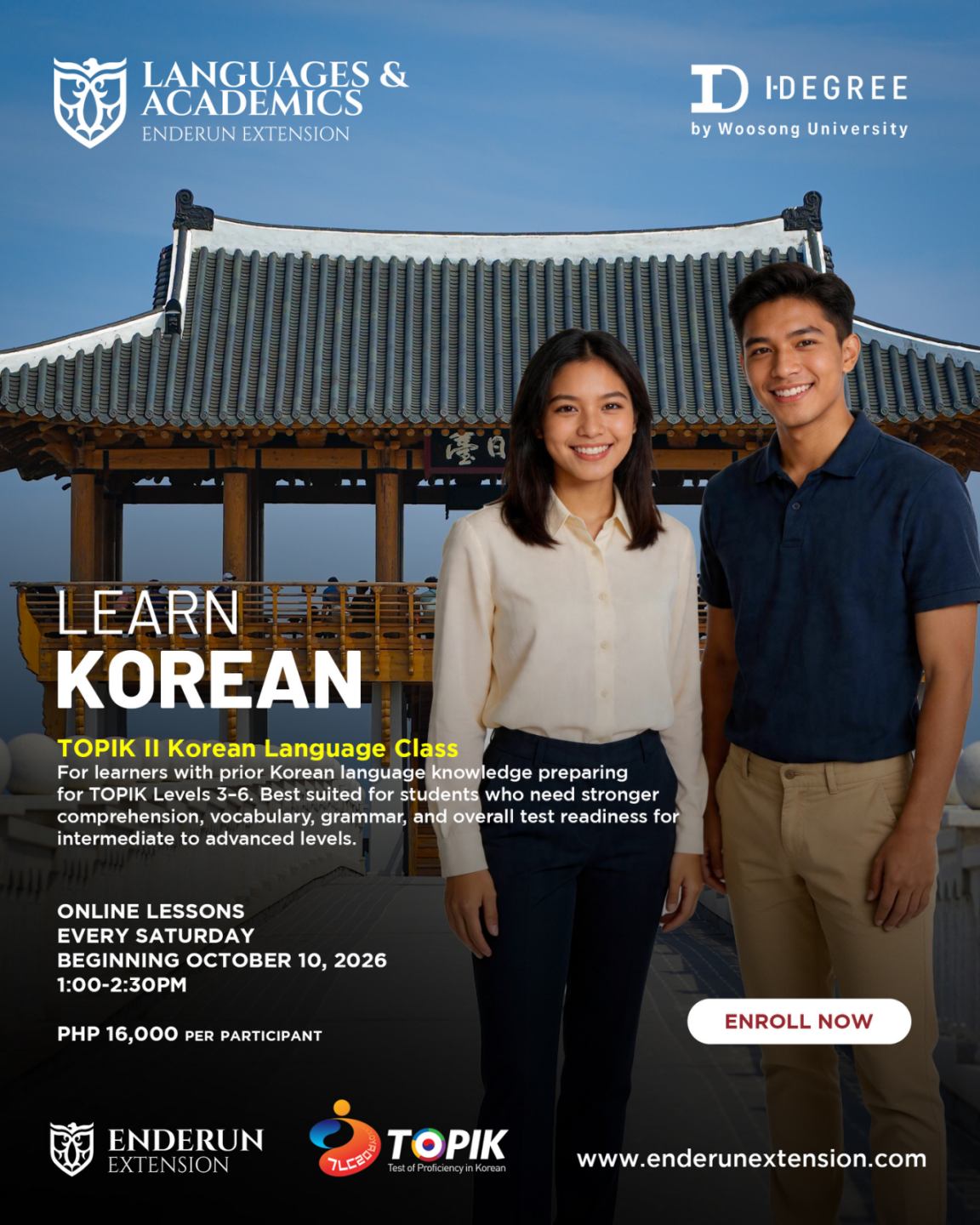 TOPIK II Korean Language Class