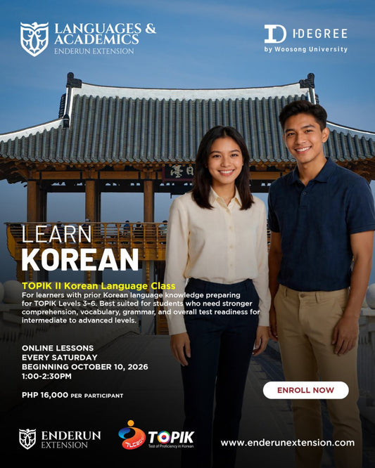 TOPIK II Korean Language Class