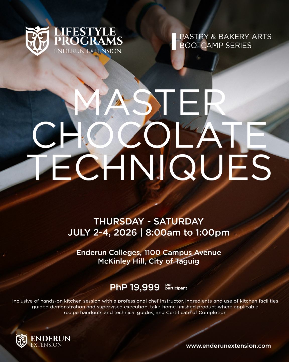 Pastry Bootcamp Series: Master Chocolates Techniques