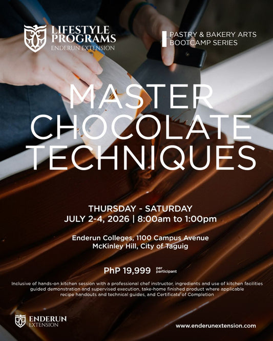 Pastry Bootcamp Series: Master Chocolates Techniques