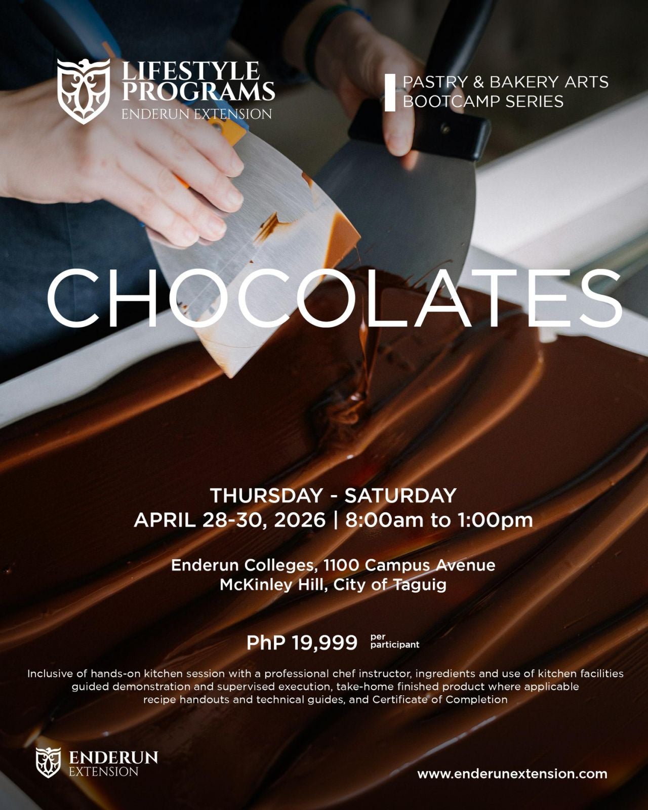 Pastry Bootcamp Series: Chocolates
