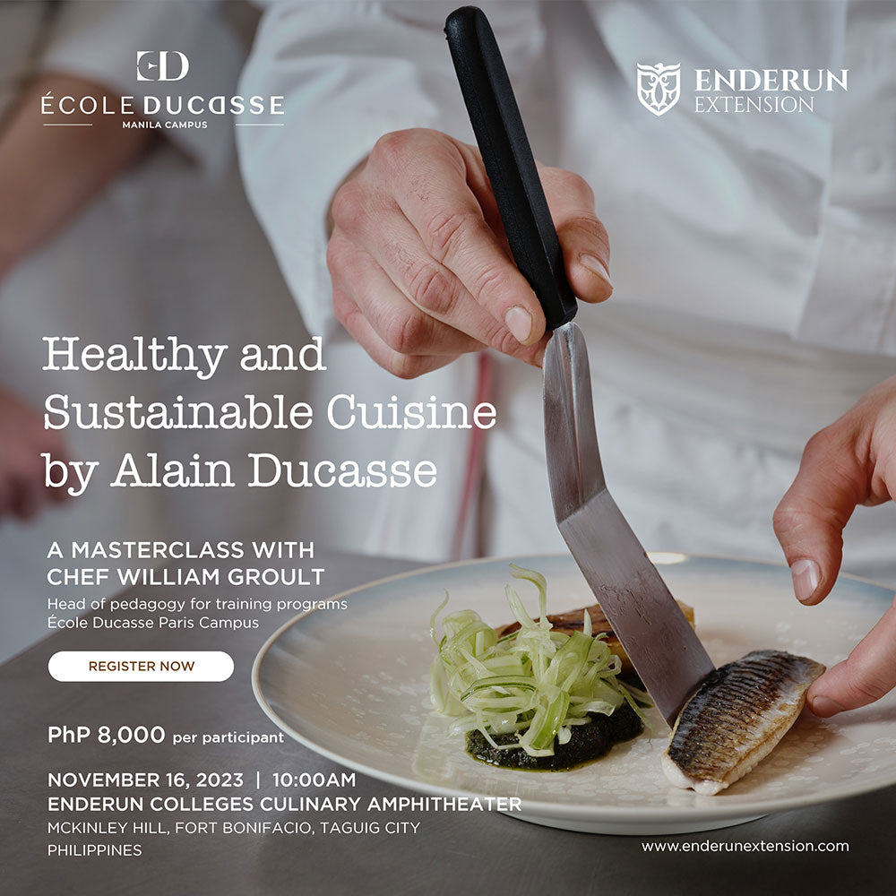 Healthy and Sustainable Cuisine by Alain Ducasse