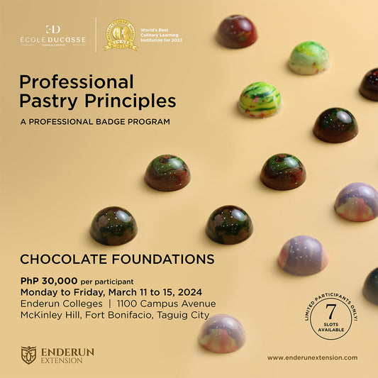 Professional Pastry Principles: Chocolate Foundation