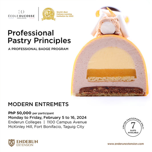 Professional Pastry Principles: Modern Entremets