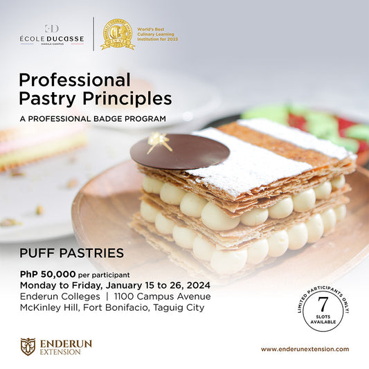 Professional Pastry Principles: Puff Pastries