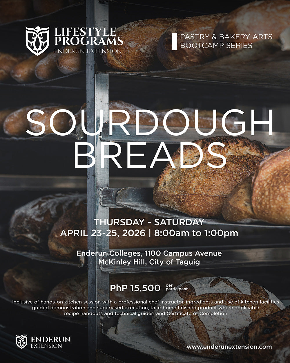 Pastry Bootcamp Series: Sourdough Breads