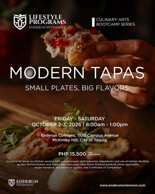 Culinary Bootcamp Series: Modern Tapas: Small Plates, Big Flavors