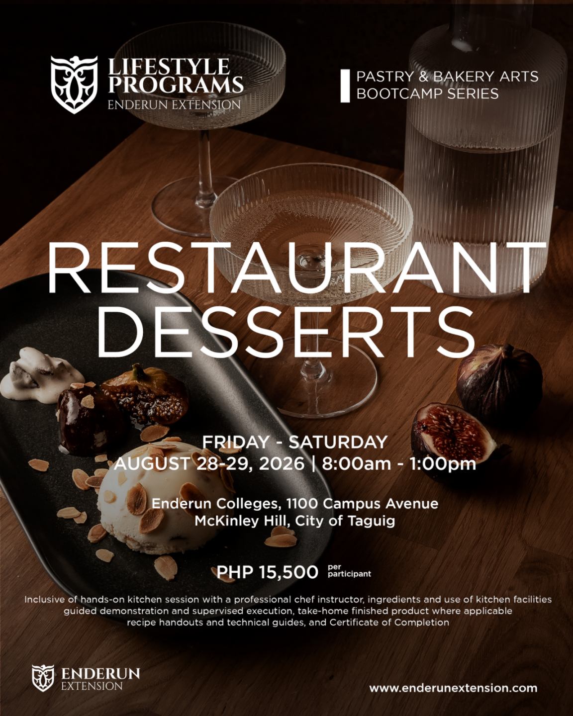 Pastry Bootcamp Series: Restaurant Desserts