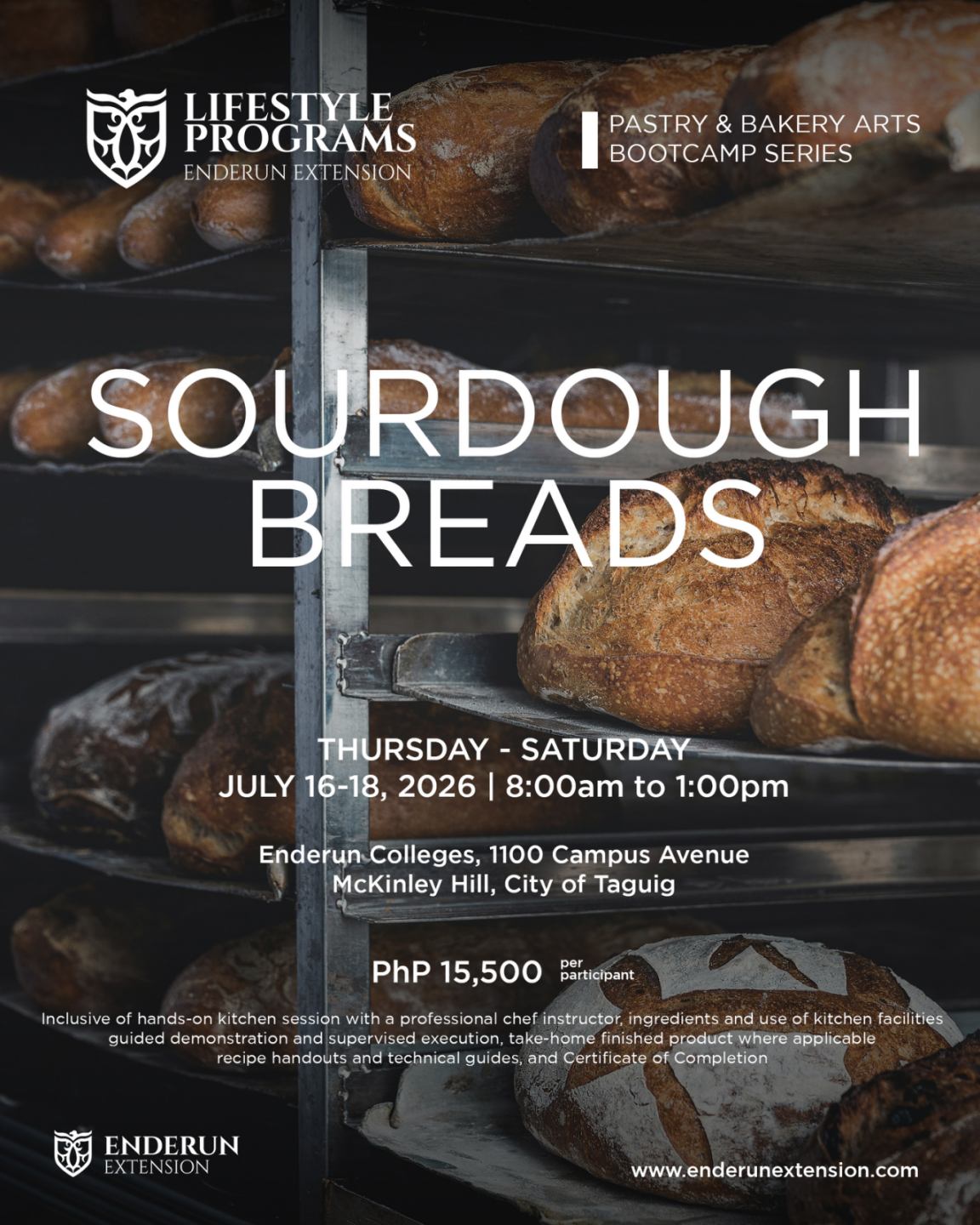 Pastry Bootcamp Series: Sourdough Breads