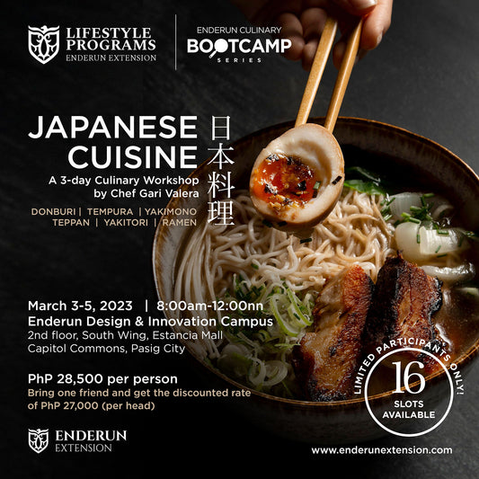 Culinary Boot Camp Series: Japanese Cuisine
