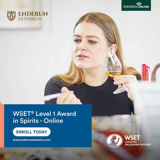 Wine and Spirit Education Trust (WSET) Level 1 in Spirits (Online)