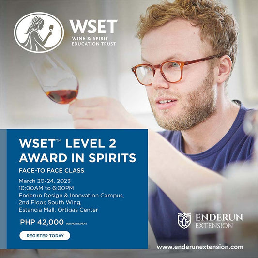 WSET Level 2 Award in Spirits Face to Face Class